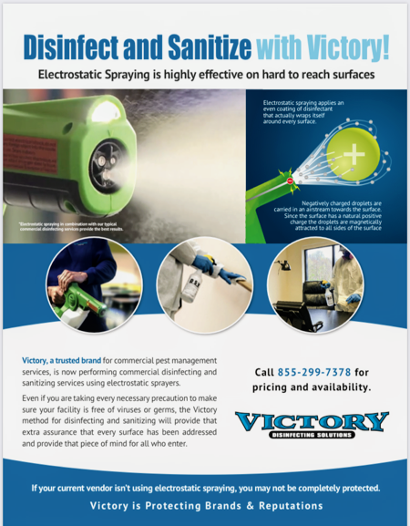 Electrostatic Disinfecting - Normandy Carpet